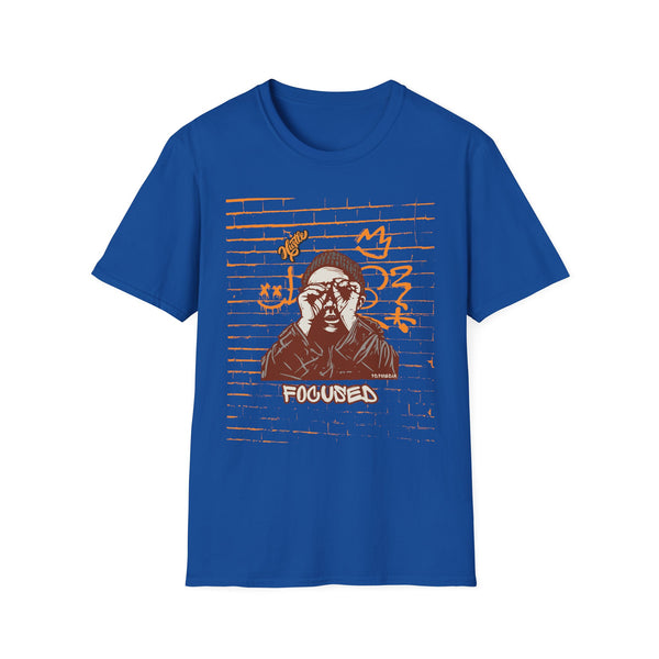 Hustle Mode Tee - Focused Yellow Crown