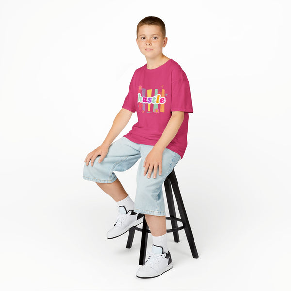 Kids Hustle Mode Tee - Pastel Hustle
