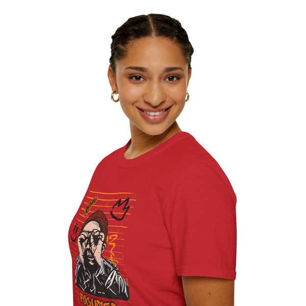 Hustle Mode Tee - Focused Black Crown