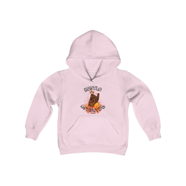 Hustle Mode (Kids) Youth Heavy Blend Hooded Hoodie - Activated