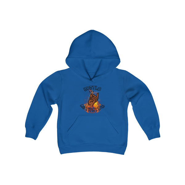 Hustle Mode (Kids) Youth Heavy Blend Hooded Hoodie - Activated