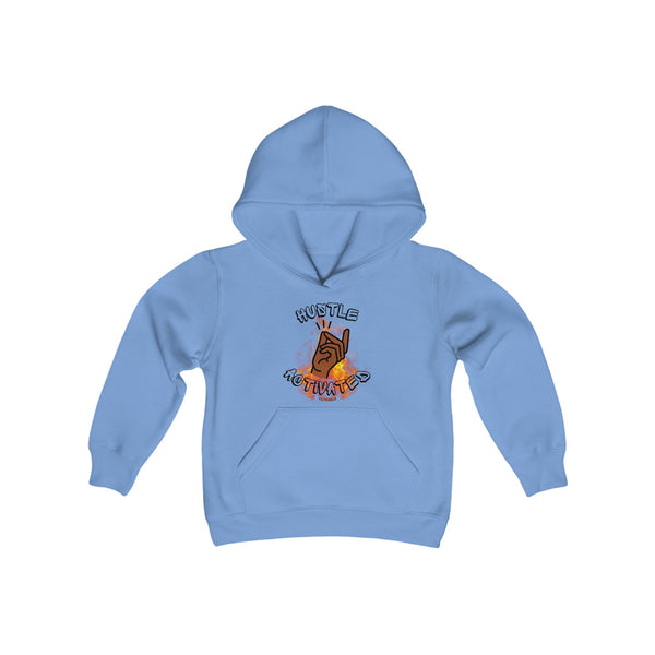 Hustle Mode (Kids) Youth Heavy Blend Hooded Hoodie - Activated