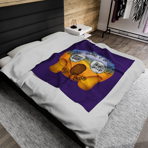 Hustle Mode Plush Blanket - They Said I Couldn't