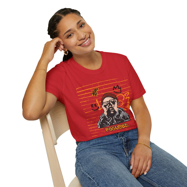 Hustle Mode Tee - Focused Black Crown