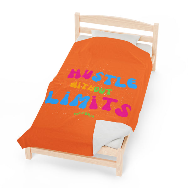 Hustle Mode Plush Blanket - Hustle Without Limits