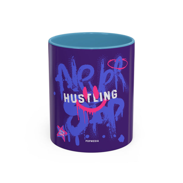 Hustle Mode Coffee Mug (11, 15oz) - Never Stop (Gift)