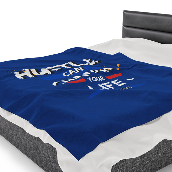 Hustle Mode Plush Blanket - Change Your Life