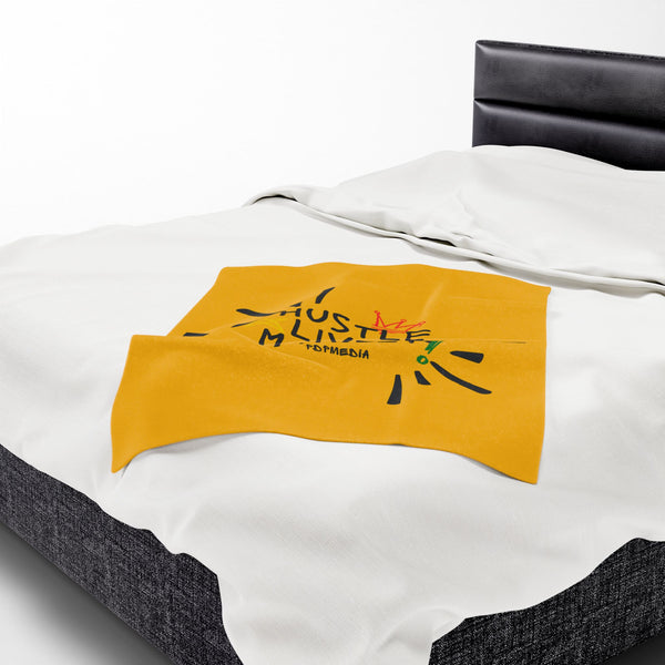 Hustle Mode Plush Blanket - Hustle Lives Matter