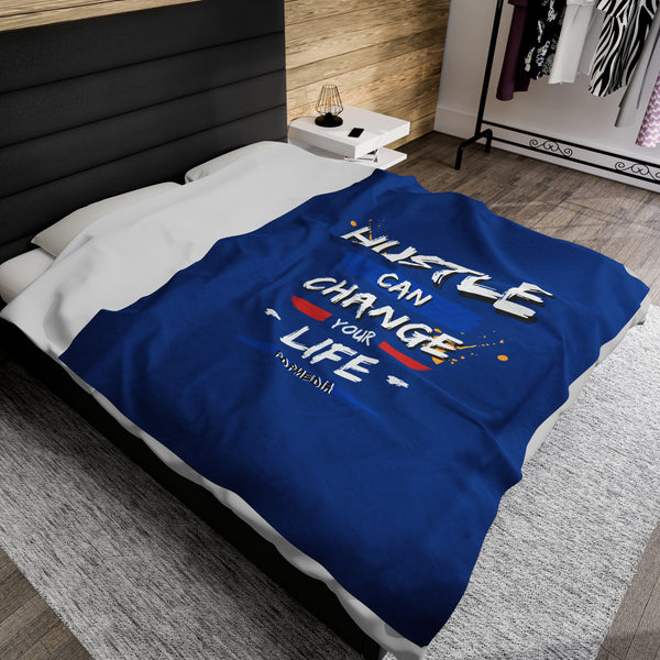 Hustle Mode Plush Blanket - Change Your Life