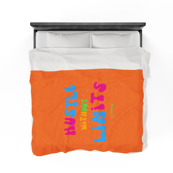 Hustle Mode Plush Blanket - Hustle Without Limits