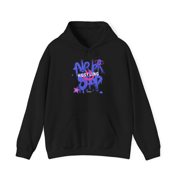 Hustle Mode Hoodie - Never Stop (Paint)