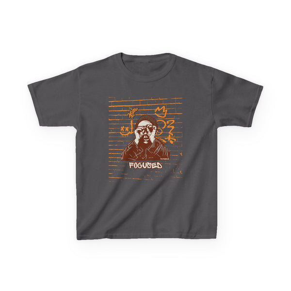 Kids Hustle Mode Tee - Focused