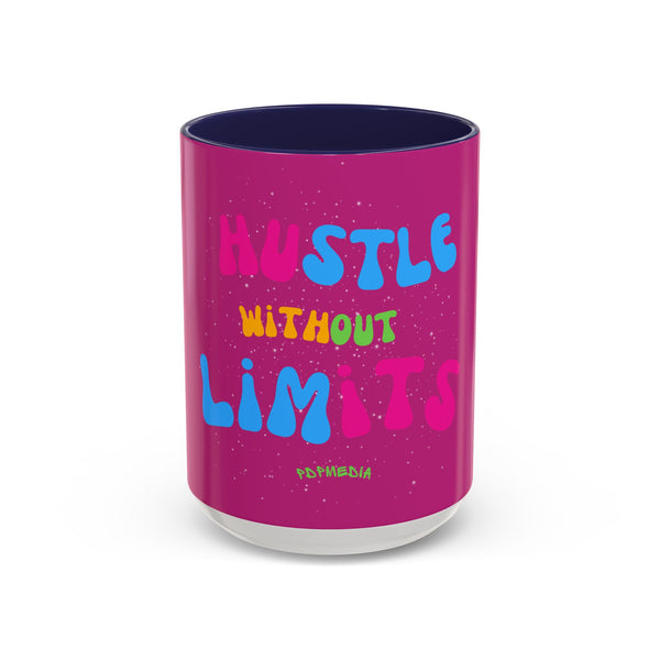 Hustle Mode Coffee Mug (11, 15oz) - Hustle Without Limits (Gift)