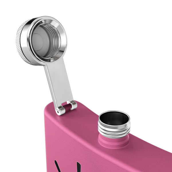 Flask, Hustle Mode - Stainless Steel 6oz (Hustle Lives Matter)