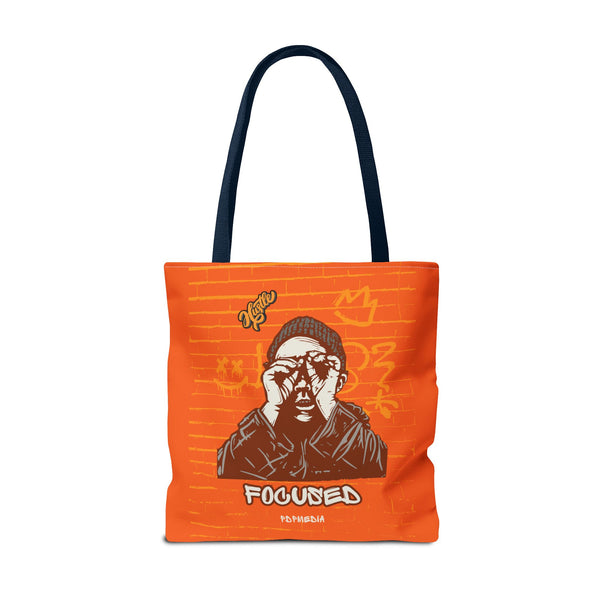 Hustle Mode Tote Bag - Focused Yellow Crown