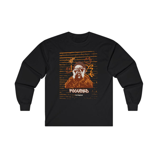 Hustle Mode Long Sleeve - Focused Brown Crown