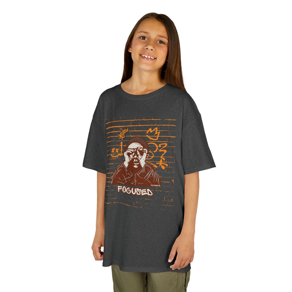 Kids Hustle Mode Tee - Focused