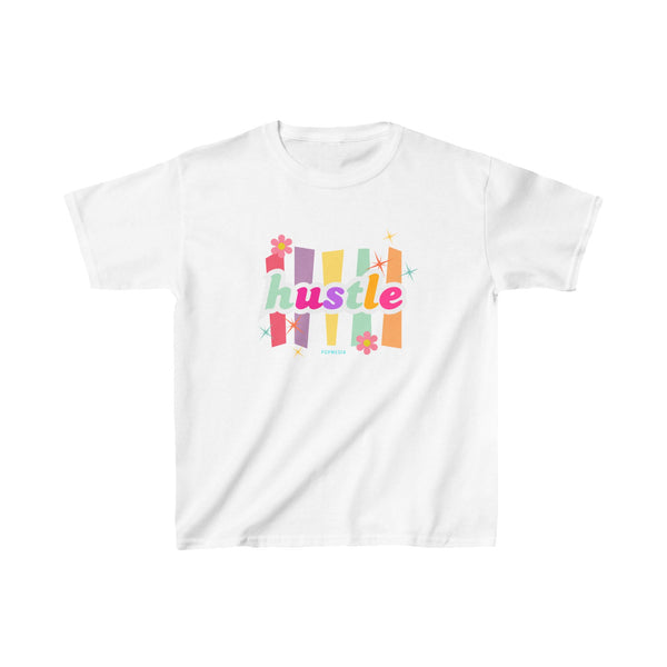 Kids Hustle Mode Tee - Pastel Hustle