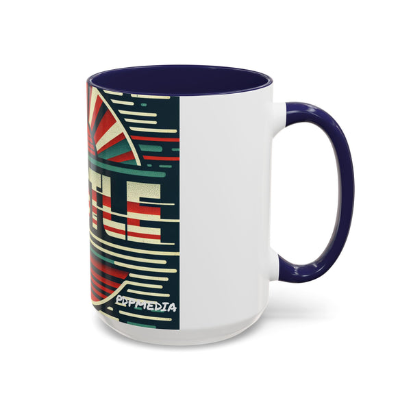 Hustle Mode - Retro Sports Hustle Coffee Mug (11, 15oz) (Gift)