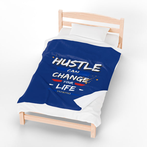 Hustle Mode Plush Blanket - Change Your Life