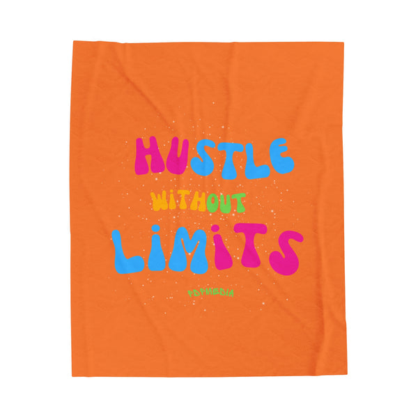 Hustle Mode Plush Blanket - Hustle Without Limits