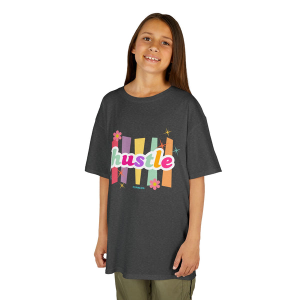 Kids Hustle Mode Tee - Pastel Hustle