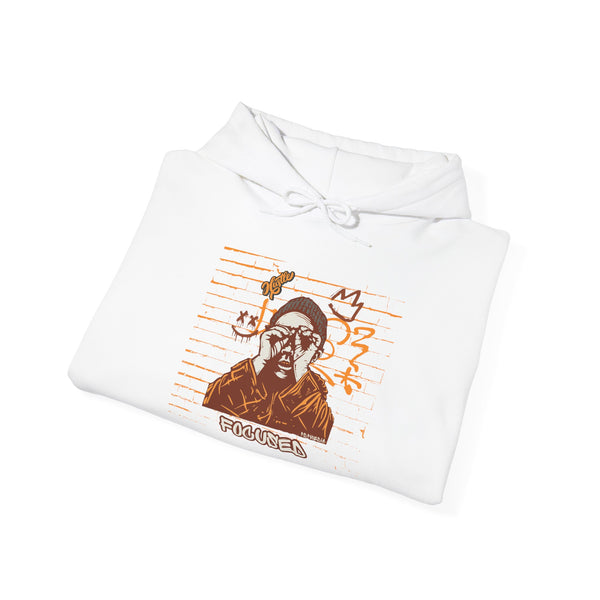 Hustle Mode Hoodie - Focused Brown Crown