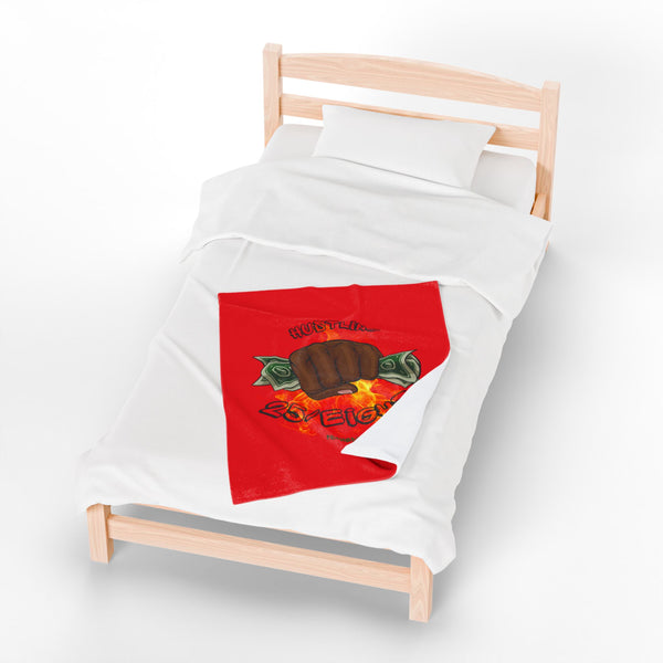 Hustle Mode Plush Blanket - Hustling 25/Eight