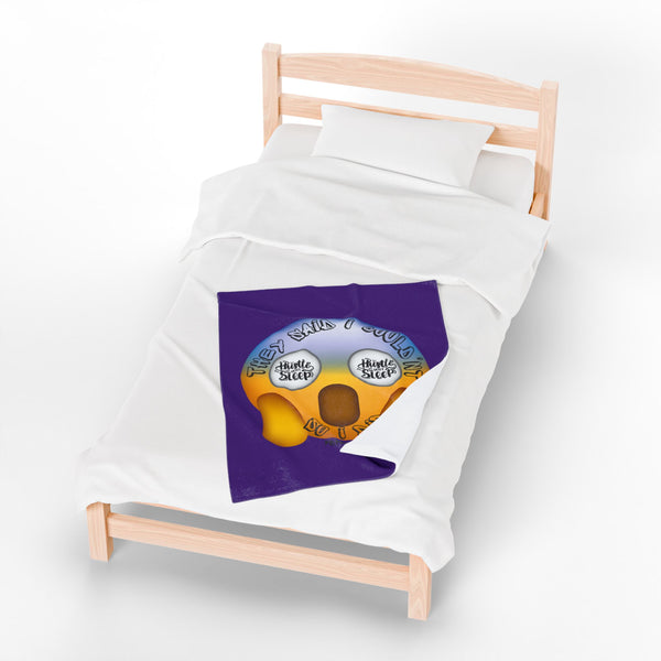 Hustle Mode Plush Blanket - They Said I Couldn't