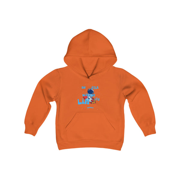 Hustle Mode (Kids) Youth Heavy Blend Hooded Hoodie - Without Limits