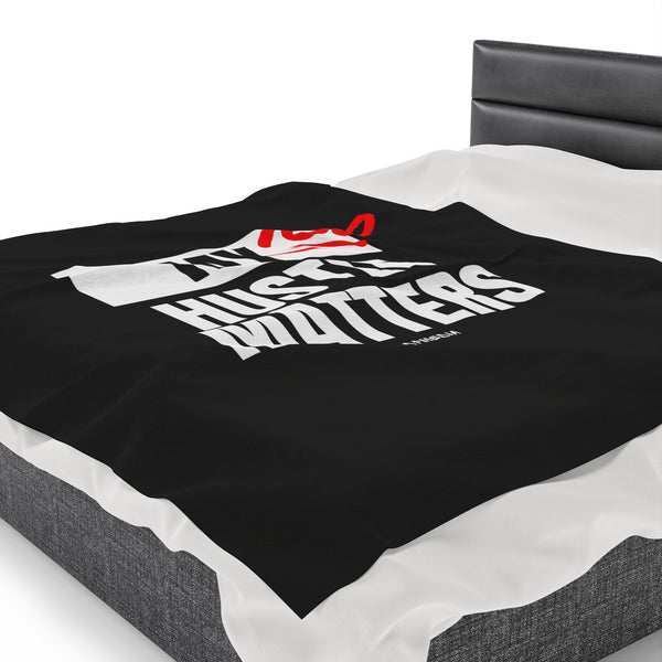 Hustle Mode Plush Blanket -My Hustle Matters