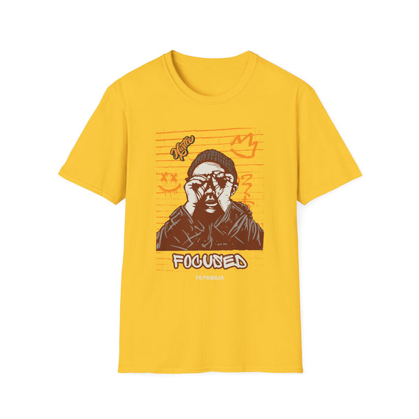 Hustle Mode Tee - Focused Yellow Crown