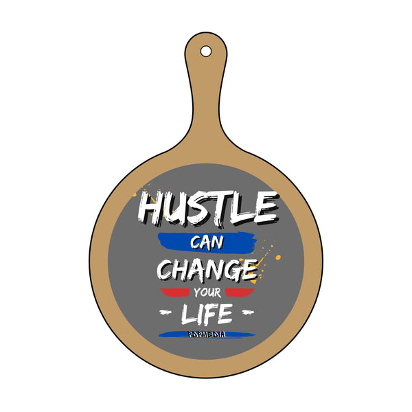 Charcuterie Board - Change Your Life (Engraving) - Hosting Experience Upgrade Acacia Wood Slate Cheese Lovers Entertaining Statement Piece