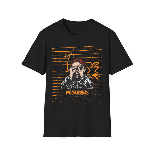 Hustle Mode Tee - Focused Black Crown