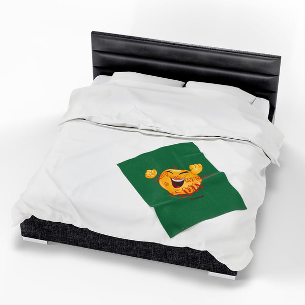 Hustle Mode Plush Blanket - I Won