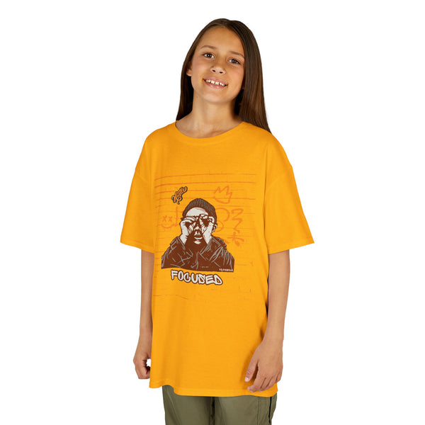 Kids Hustle Mode Tee - Focused