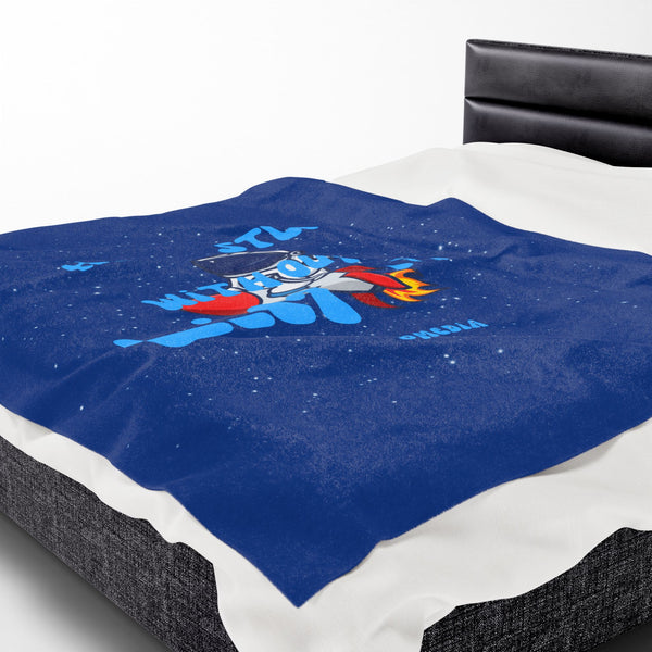 Hustle Mode Plush Blanket - Without Limits