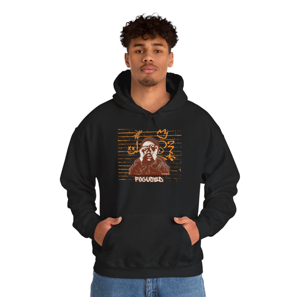 Hustle Mode Hoodie - Focused Yellow Crown