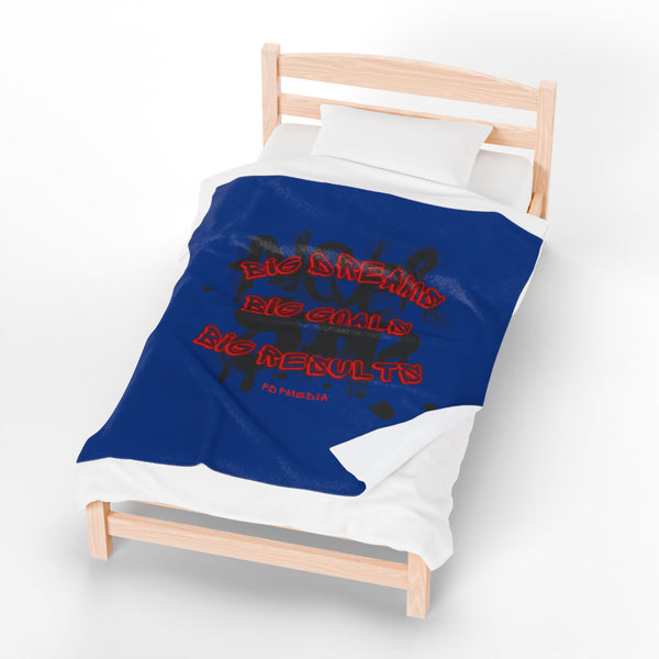 Hustle Mode Plush Blanket - Big Dreams