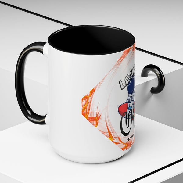 Hustle Mode Coffee Mug - Level Up Rocket (11, 15oz) (Gift)