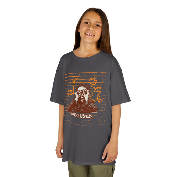 Kids Hustle Mode Tee - Focused