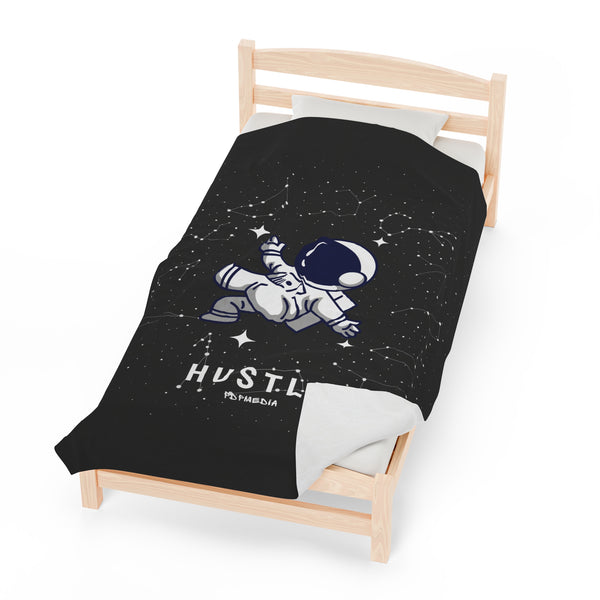 Hustle Mode Plush Blanket - Astronaut