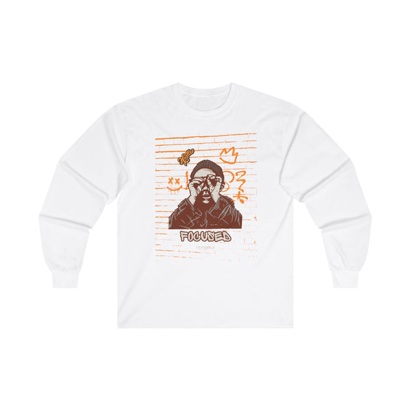 Hustle Mode Long Sleeve - Focused Yellow Crown