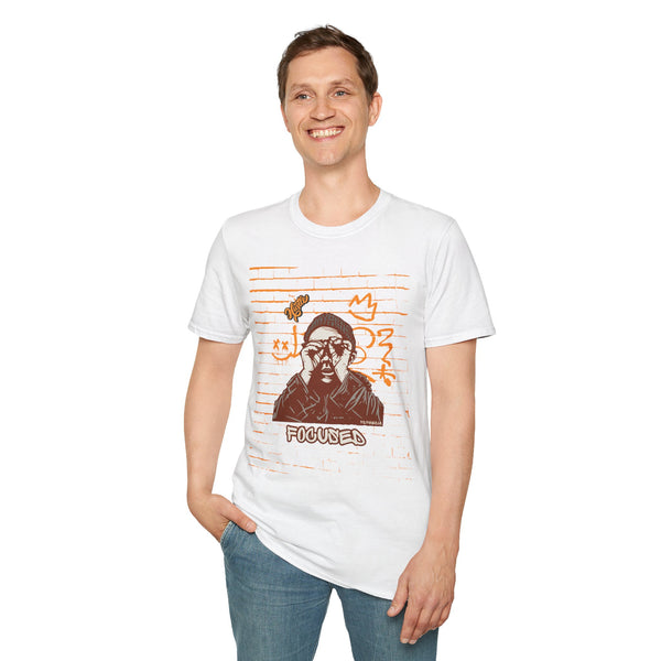 Hustle Mode Tee - Focused Yellow Crown