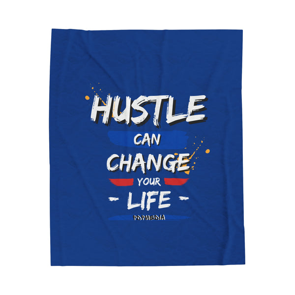 Hustle Mode Plush Blanket - Change Your Life