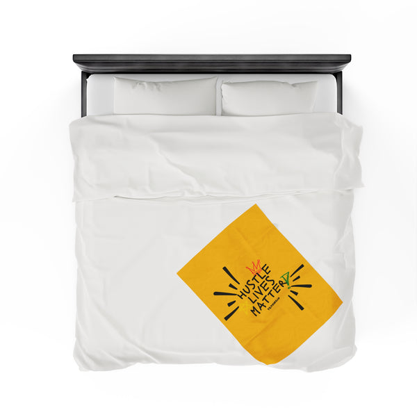 Hustle Mode Plush Blanket - Hustle Lives Matter