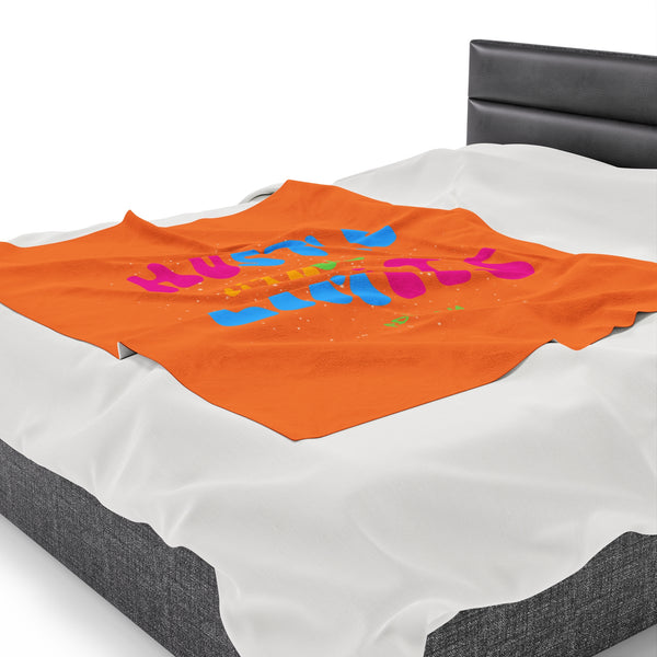 Hustle Mode Plush Blanket - Hustle Without Limits