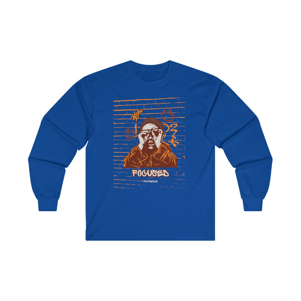 Hustle Mode Long Sleeve - Focused Brown Crown