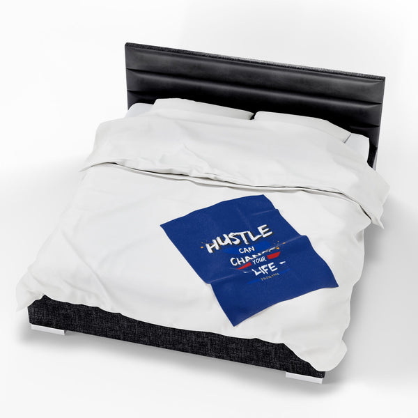 Hustle Mode Plush Blanket - Change Your Life