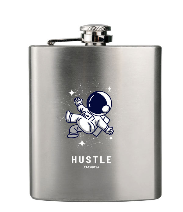 Flask, Hustle Mode - Stainless Steel 6oz (Astronaut)